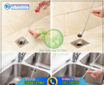 Cách thông cống tại nhà bằng dụng cụ câu rác