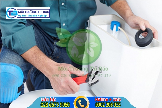 c&aacute;ch thay bộ xả nước bồn cầu