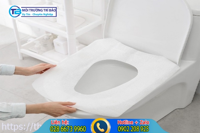 Không vứt giấy hạn chế thông bồn cầu nghẹt