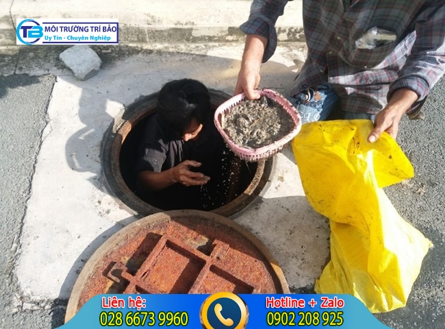 Nạo vét hố ga quận 12 lý do nên sử dụng dịch vụ của Trí Bảo