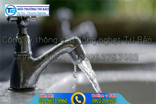 Xử l&yacute; nước để sinh hoạt.