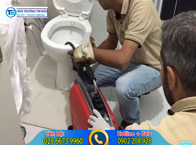 Thông bồn cầu nghẹt quận 5 chất lượng
