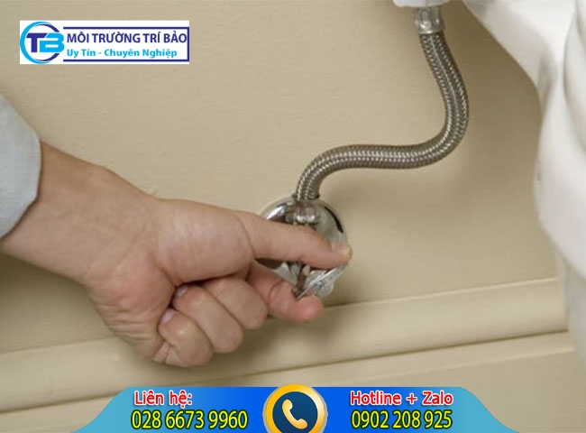 Tiết kiệm nước khi sử dụng bồn cầu bằng cách điều chỉnh van