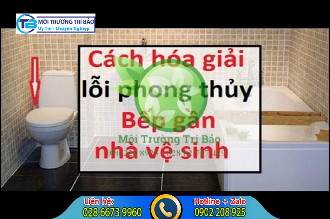 C&aacute;ch h&oacute;a giải lắp đặt bồn cầu vệ sinh hợp phong thủy