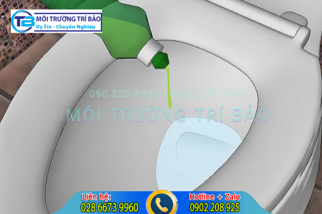 Thông cầu nghẹt do xà phòng
