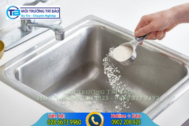 Bột th&ocirc;ng cống c&oacute; thể xử l&yacute; rất tốt.
