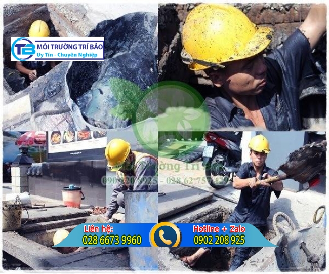 xử l&yacute; đường ống bị tắc nghẽn do dầu mỡ