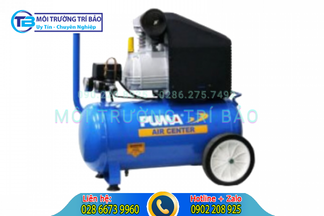 Dùng máy khí nén chuyên dụng.