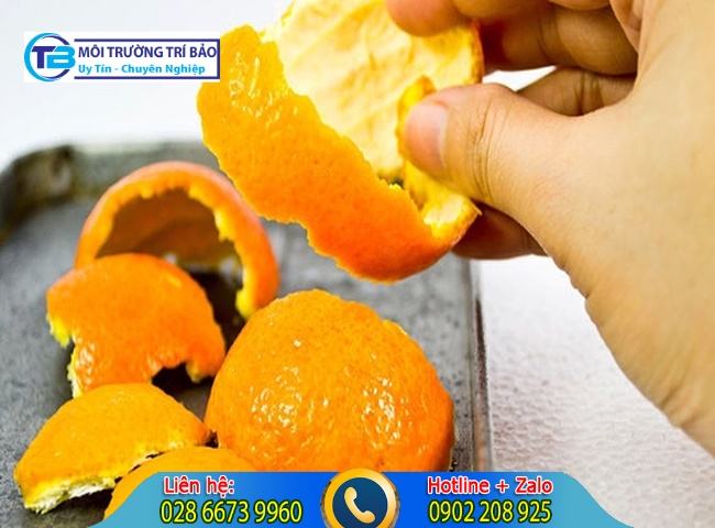 Cách xua đuổi muỗi trong nhà và vỏ cam, quýt
