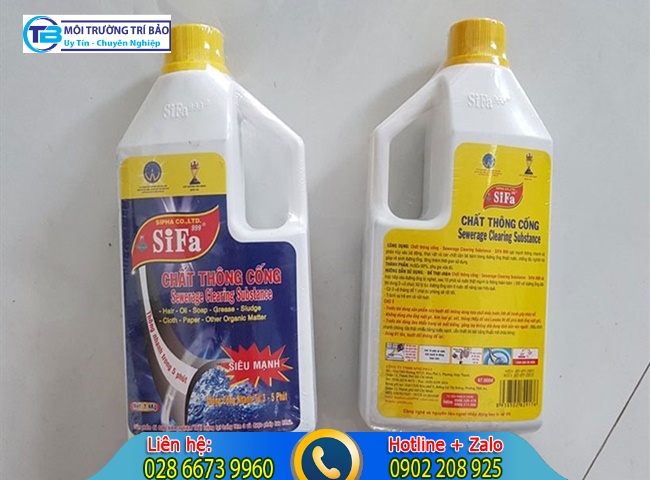 Hóa chất thông cống
