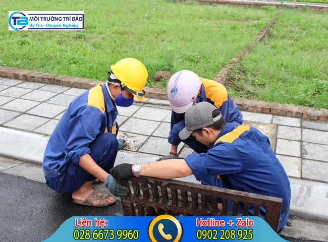 Dịch vụ nạo vét hố ga huyện Cần Giờ Trí Bảo có mất thời gian