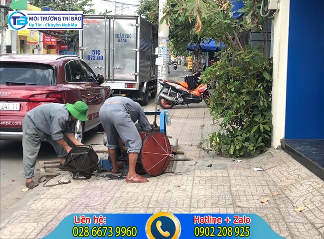 Đơn vị nạo vét hố ga huyện Nhà Bè 
