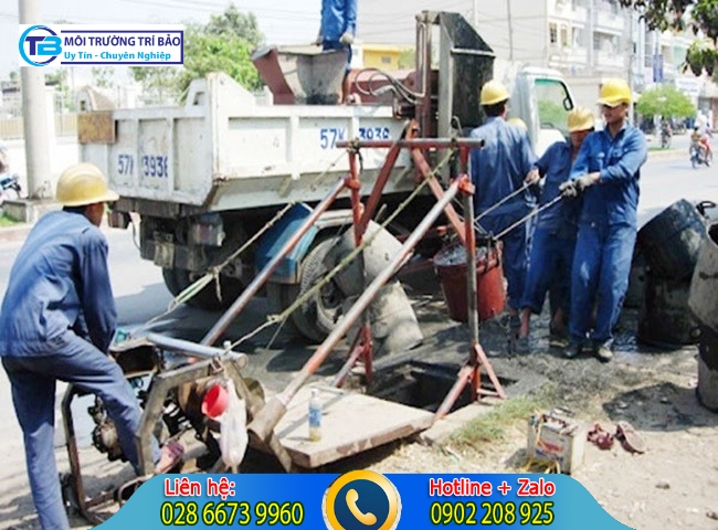 giá nạo vét hố ga huyện Nhà Bè