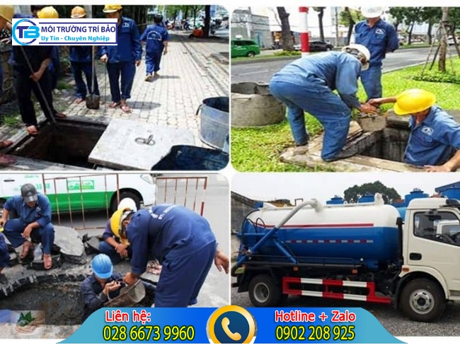 Top 30 dịch vụ nạo vét hố ga Sài Gòn
