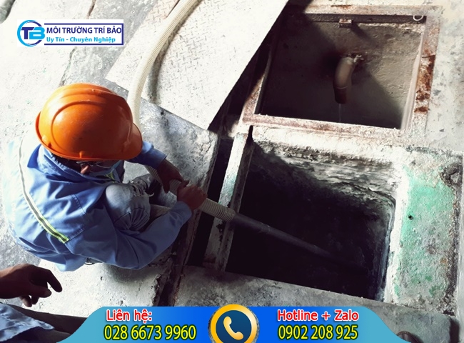 Nạo vét hố ga huyện Cần Giờ Trí Bảo nguyên nhân làm hố ga nghẹt