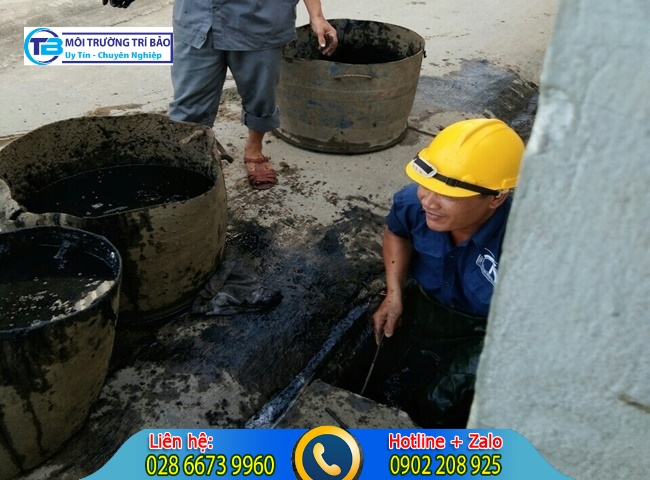 Thi c&ocirc;ng nạo v&eacute;t hố ga tphcm.