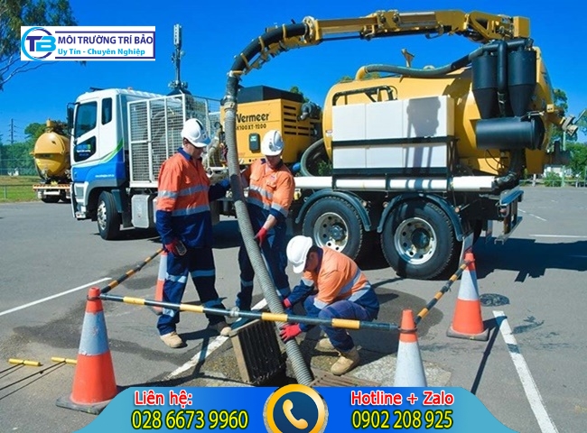 Nạo vét hố ga huyện Củ Chi Trí Bảo cam kết dịch vụ