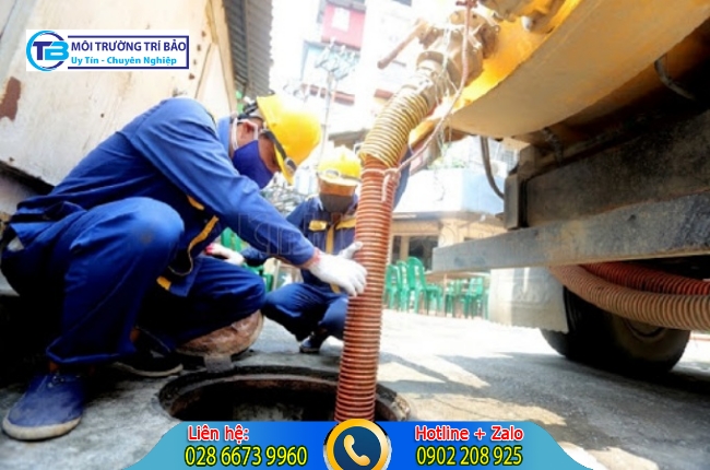 Dịch vụ nạo v&eacute;t hố ga chuy&ecirc;n nghiệp