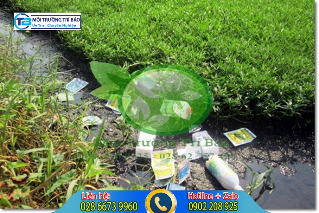 R&aacute;c thải n&ocirc;ng nghiệp ảnh hưởng nguồn nước