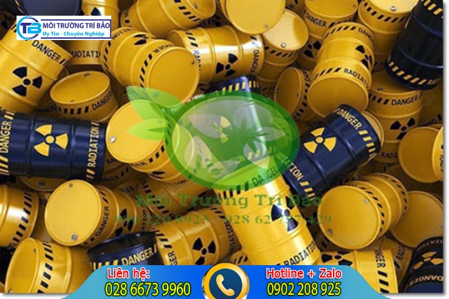Các loại rác thải y tế phóng xạ