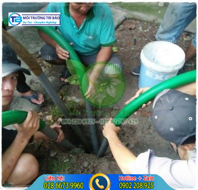 Dịch vụ rút hầm cầu Long An uy tín