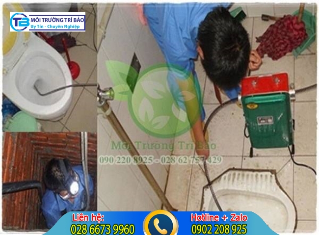 Nhân viên Trí Bảo thi công cho khách hàng.