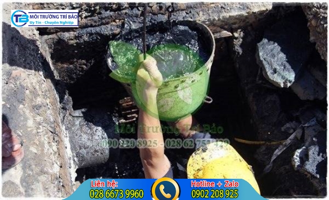 Xử lý hố ga có mùi hôi