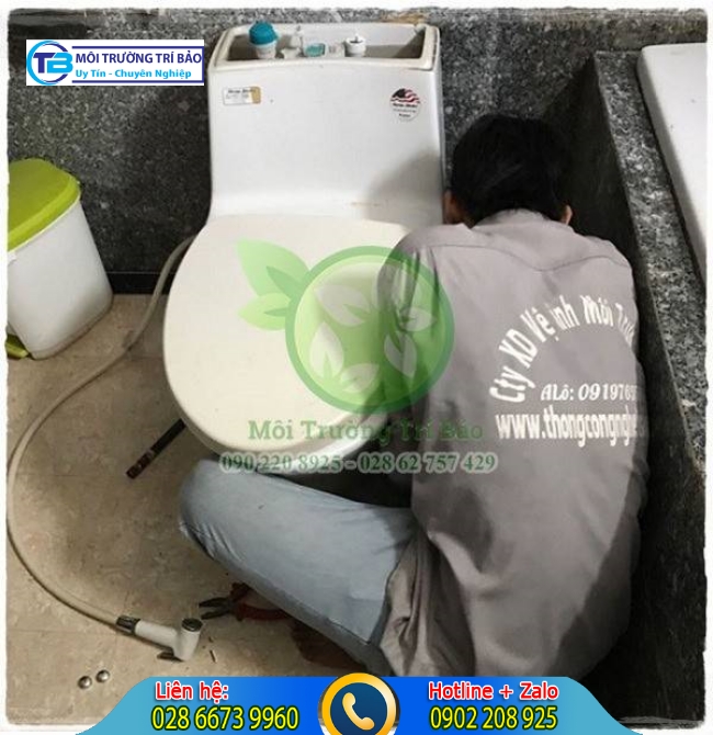 Th&ocirc;ng cống nghẹt tỉnh C&agrave; Mau.