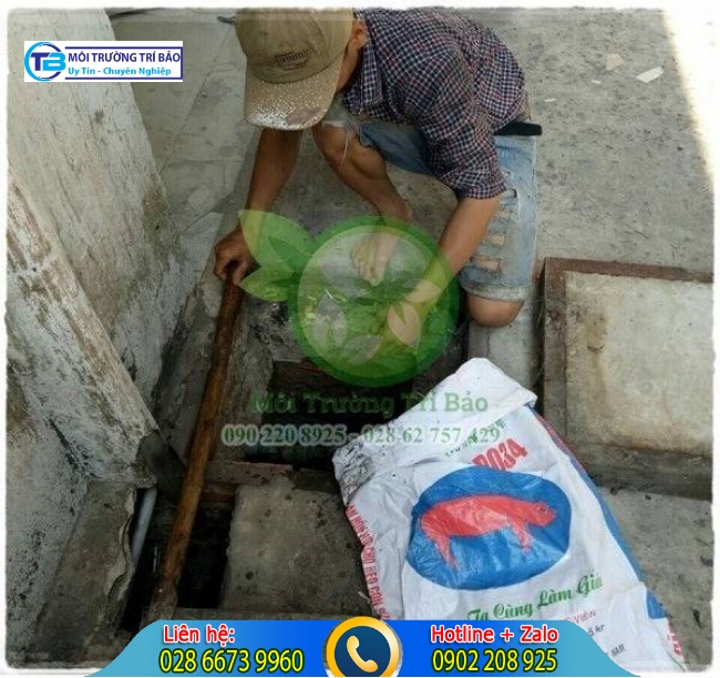 Thông cống nghẹt Trà Vinh.