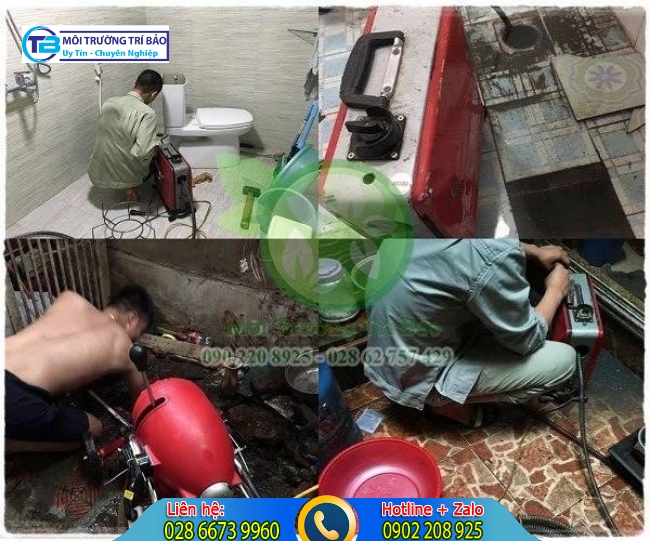 Thông cống nghẹt Long An.