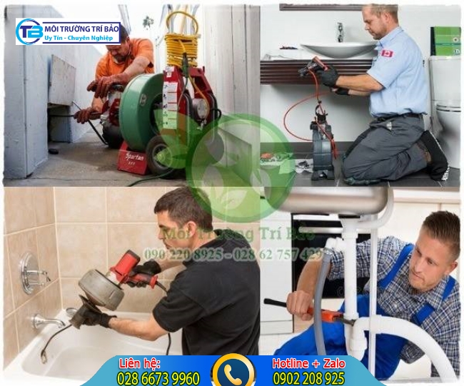 Thông cống nghẹt tỉnh Đồng Tháp.