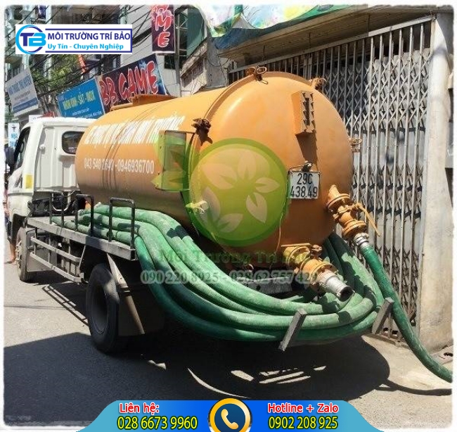 Dịch vụ rút hầm cầu Long An