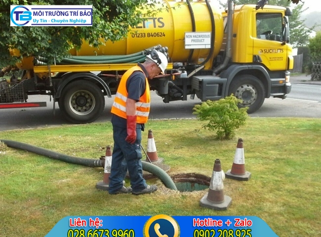 Quy tr&igrave;nh dịch vụ h&uacute;t b&ugrave;n bentonite chuy&ecirc;n nghiệp