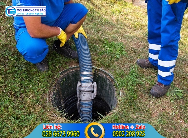 Thợ rút hầm cầu quận Phú Nhuận có quy trình xử lý an toàn