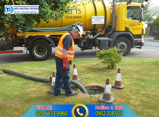 Đơn vị rút hầm cầu TPHCM cùng quy trình làm việc tiêu chuẩn