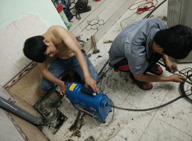 Thông cống nghẹt huyện Tân Trụ và khu vực phục vụ