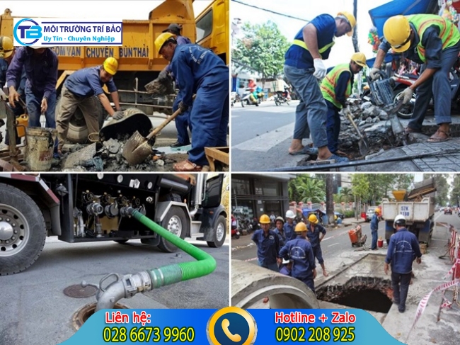 Thông tắc cống nghẹt quận Bình Thạnh có mặt ở mọi nơi