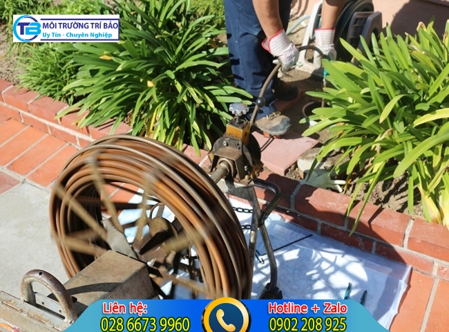 Thợ thông cống nghẹt quận 4 thi công an toàn