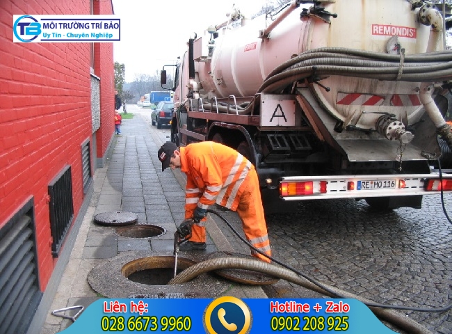 Bảng báo giá thông cống nghẹt huyện Hóc Môn minh bạch rõ ràng