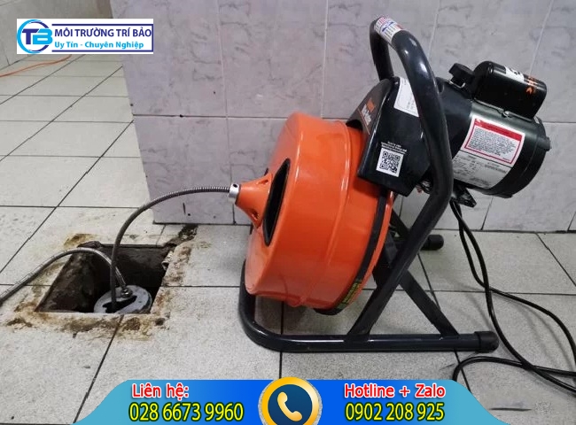 Đơn vị thông cống nghẹt huyện Hóc Môn hoạt động có tiêu chí chất lượng