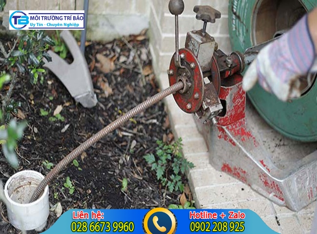 Dịch vụ thông cống nghẹt quận 1 sử dụng các loại máy móc hiện đại