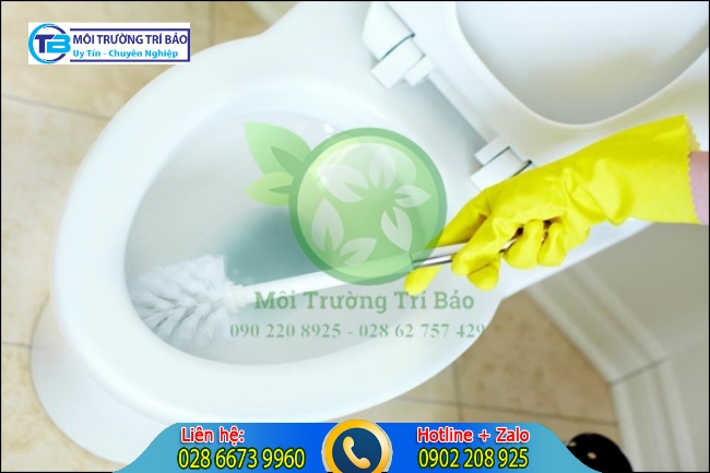 vệ sinh bồn cầu