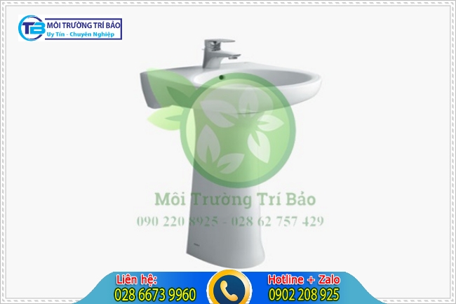 Kích thước lavabo chân dài