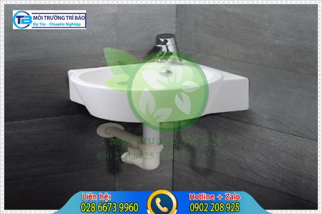 Kích thước lavabo góc nhỏ nhất
