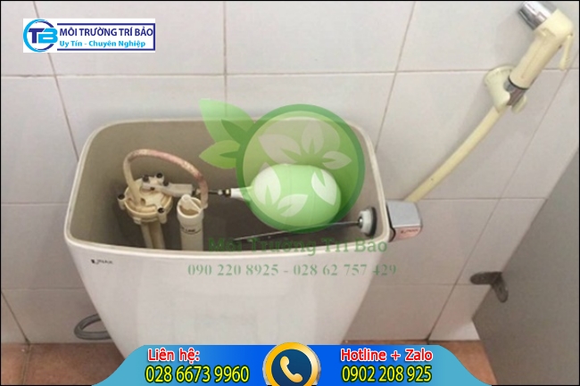 phao bồn cầu