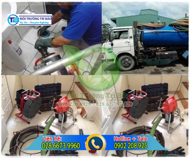 Thoonh cống nghẹt Ki&ecirc;n Giang với m&aacute;y m&oacute;c hiện đại