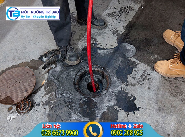 Dịch vụ thông cống huyện Bình Chánh chỉ ra dấu hiệu gây tắc nghẽn