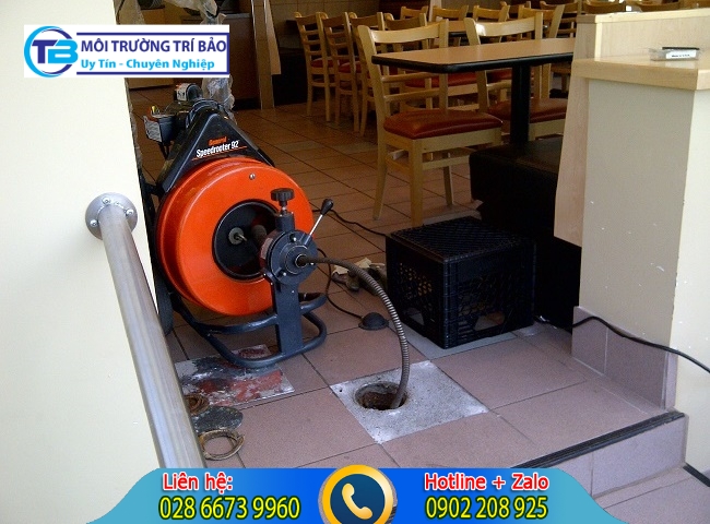 Thợ thông cống nghẹt huyện Bình Chánh có quy trình chuyên nghiệp