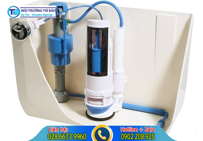 Van cấp nước bồn cầu gồm nhiều bộ phận kh&aacute;c