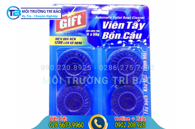 Vi&ecirc;n tẩy bồn cầu Gift.